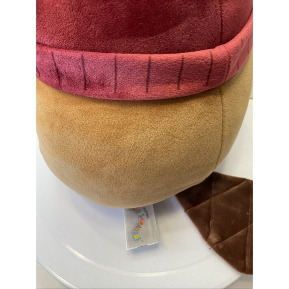 Squishmallow Kellytoy Harvest Squad Chip the Beaver Stuffed Animal‎ Plush Toy 8" - Picture 5 of 8